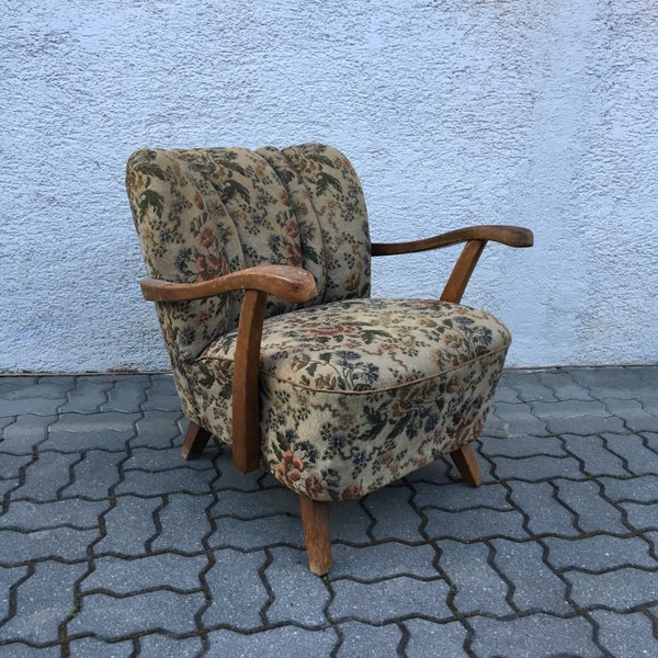 Chaise longue Jindrich HALABALA UP ZÁVODY Années 30, Bois, Art Déco