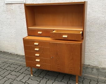 RARE Vintage ZNZ Sideboard Dresser Drawer Bedding Box Storage Mid Century 70s