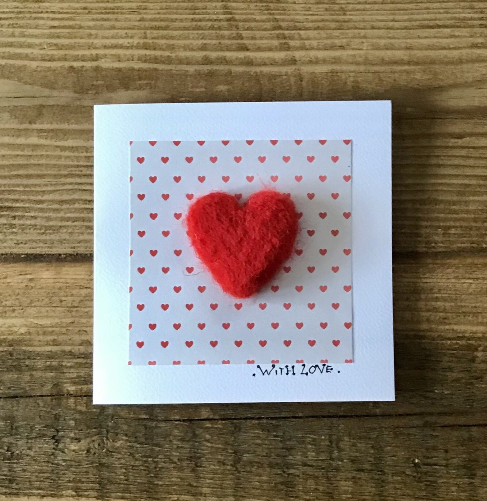 Needle Felted Cards Etsy