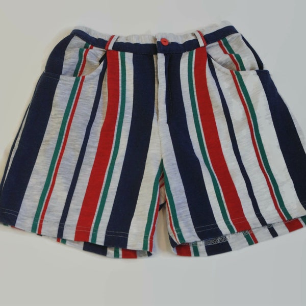 vintage 90's Kids Bermuda Shorts, Sweat Fabric, Bo-Dean Kids