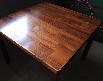 Scandinavian designed mid century Rosewood coffee table