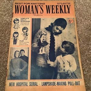 Womans Weekly Zeitschriften aus den 1940er und 1950er Jahren, Mid Century Original Englisch Bild 8