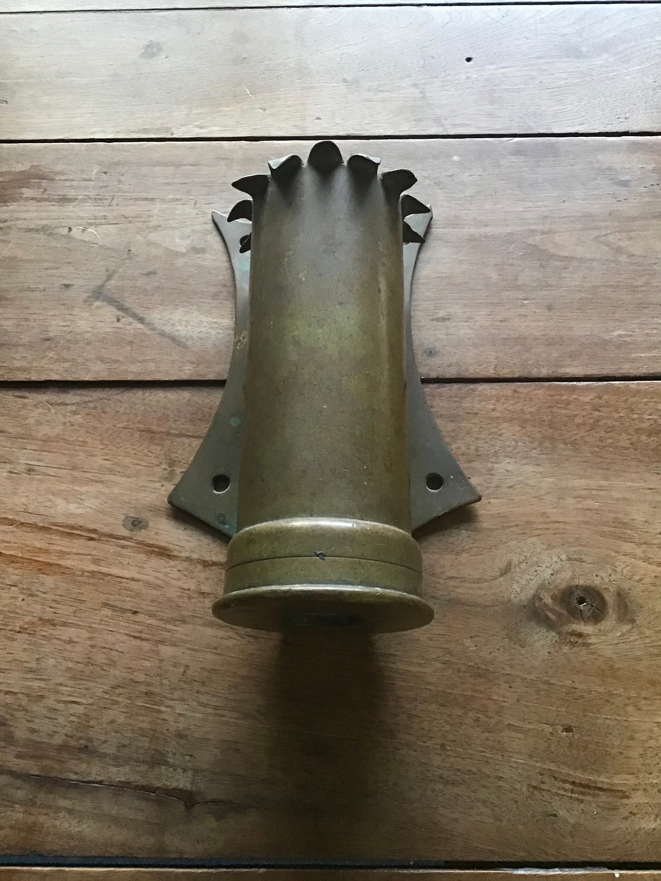 Brass 1955 40mm Mortar Shell or Obus Casing - History