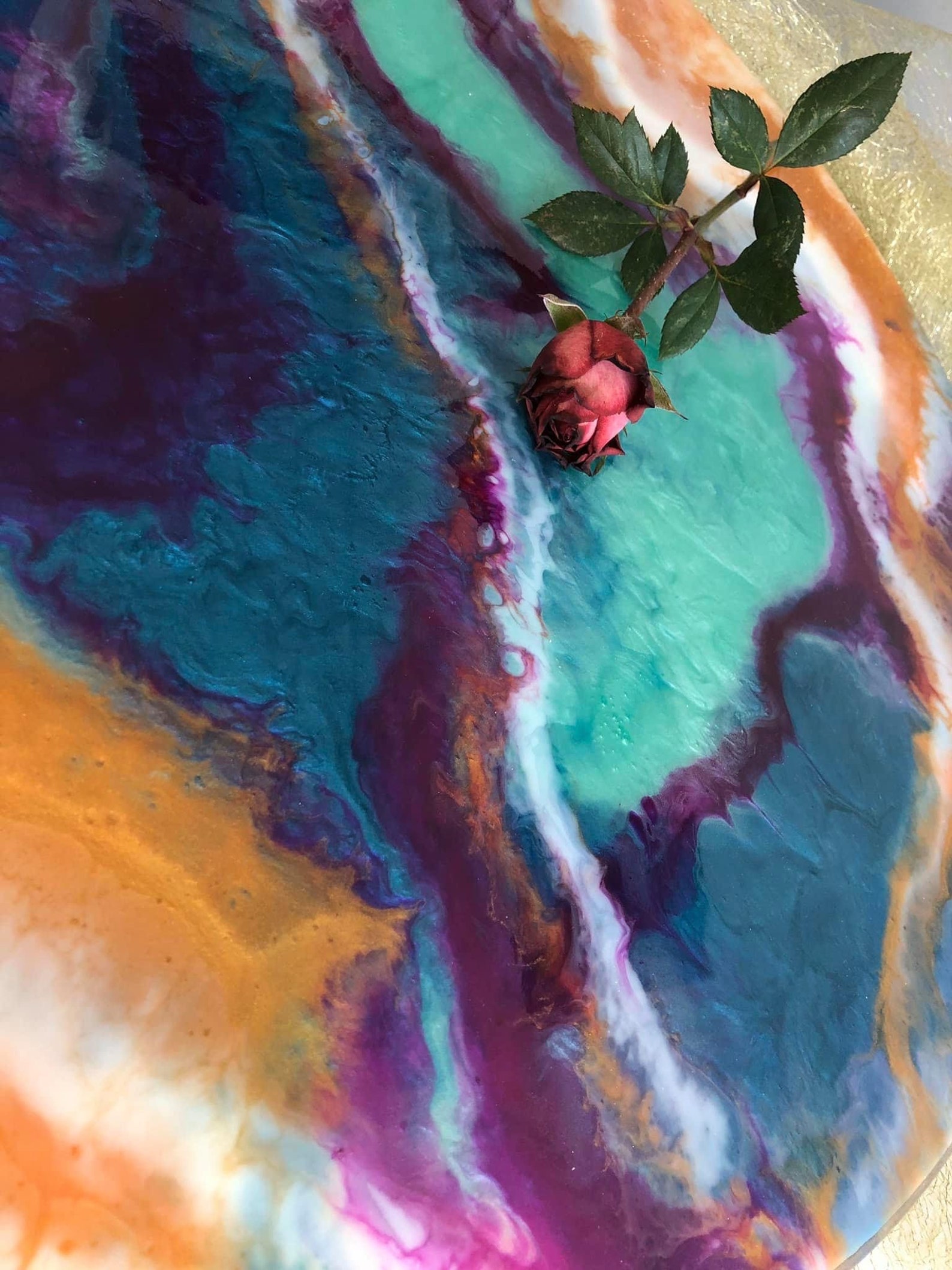 Custom Table Top Coffee Table Epoxy Resin Table Living Room Etsy