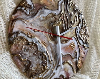 Unusual Wall Clock for Your Home or Unique Gift