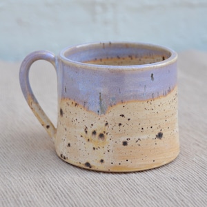 Handmade Speckled Lilac stoneware Mug