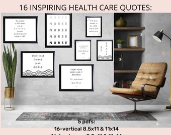 Inspirational quote printable for senior care  Nursing Home  Caregiver Encouragement dark grey print