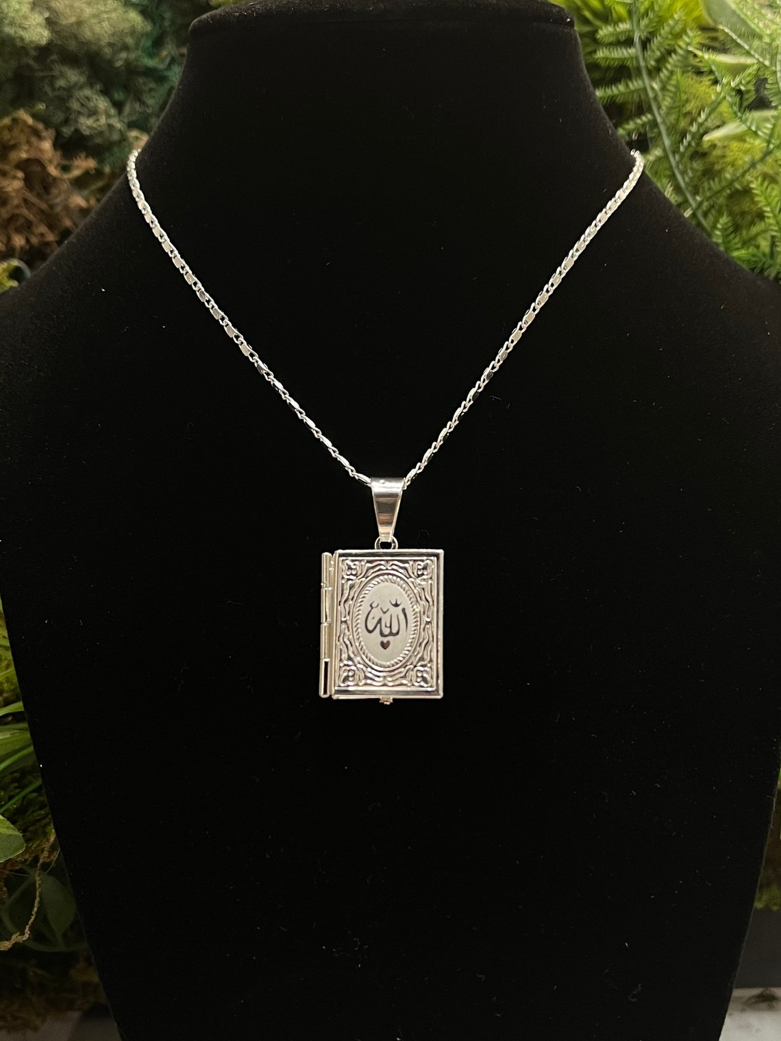 Muslim Quran locket necklace Etsy