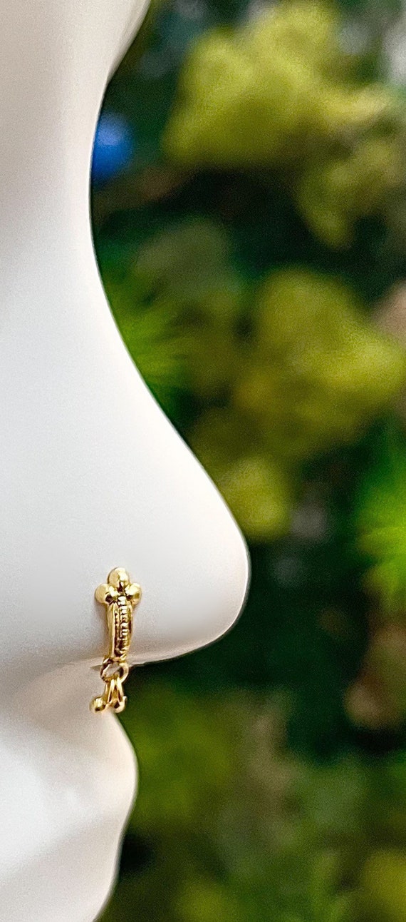 Dangling Nose Ring Etsy