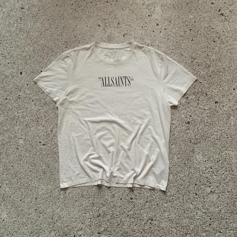 Allsaints Brackets – Kurzarm-T-Shirt mit Rundhalsausschnitt und Oversize-Passform Bild 1