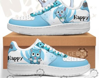 Glückliche Sneakers Kundenspezifische Anime Schuhe