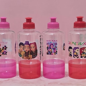 K-POP DEMON HUNTERS - Huntrix | Saja Boys - Handmade Combination Bottle and Snack Cups