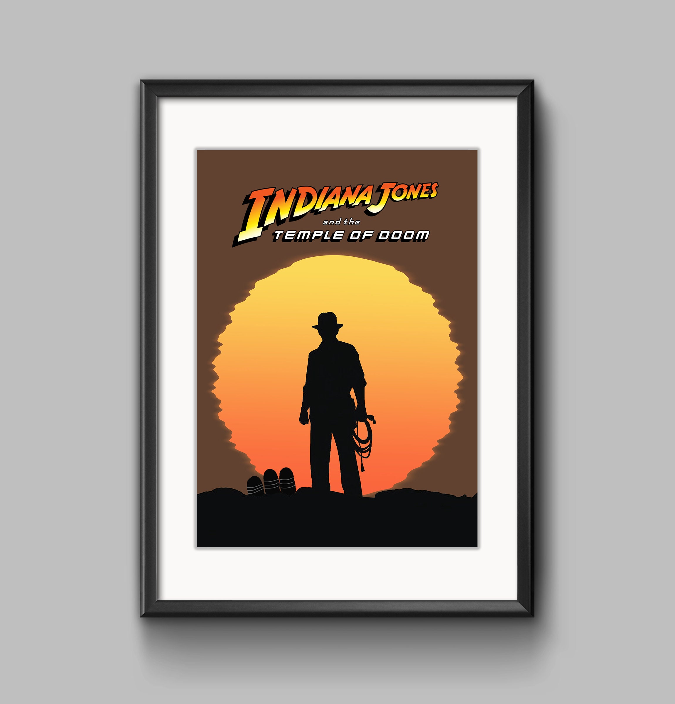 Indiana Jones A4 Poster | Etsy