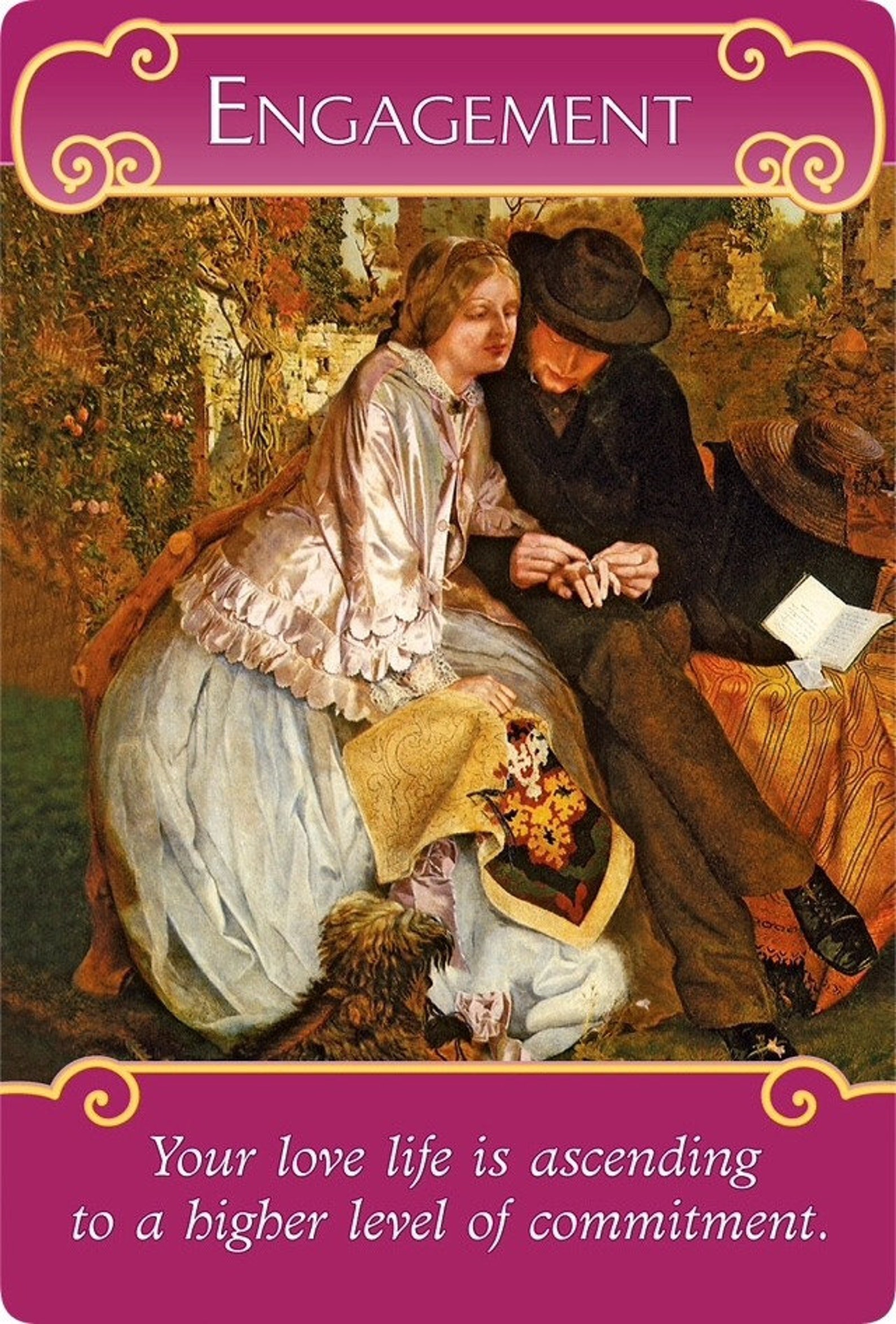 The Romance Angels Oracle Cards Etsy