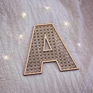 Alfabeto inteiro de rattan - arquivo de corte a laser, svg, arquivo vetorial - DOWNLOAD INSTANTÂNEO - Uso comercial