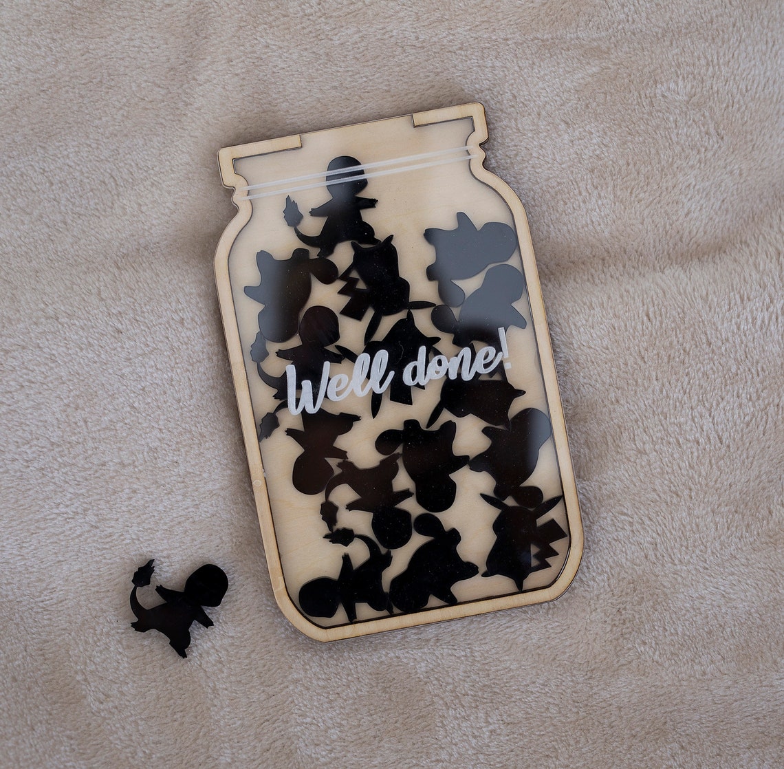 Belohnungsglas Mit Sternen & Bienen - Verstärkungssystem Für Kinder