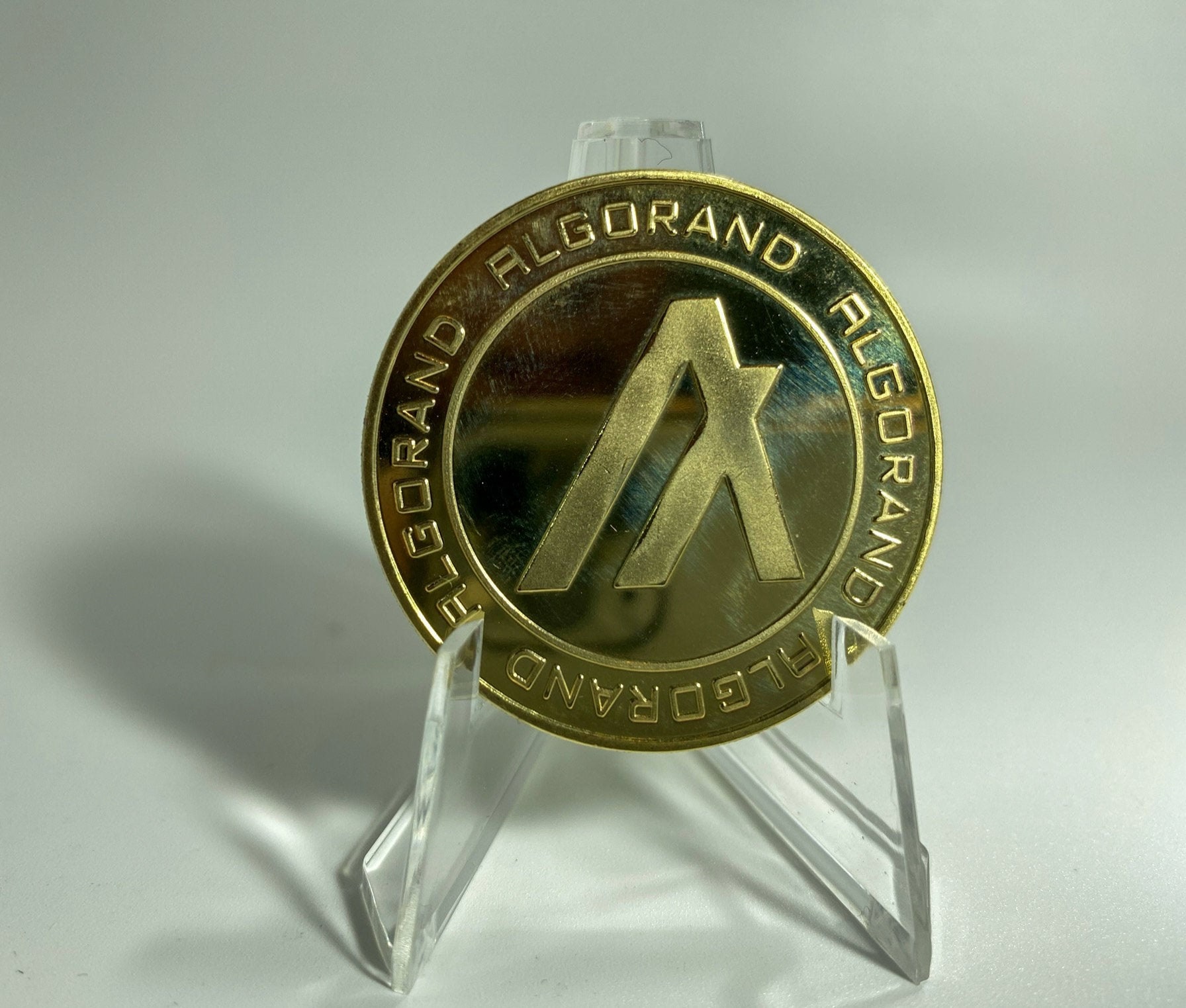 ALGORAND COIN, ALGO Coin, Cryptocurrency Commemorative Collectors Coin -  Iron With Gold/silver Plating - Etsy Australia