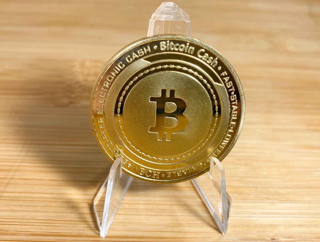 BITCOIN GELD MÜNZE, BCH Münze, Gedenkmünze Mit Gold/Versilberung - Etsy  Schweiz