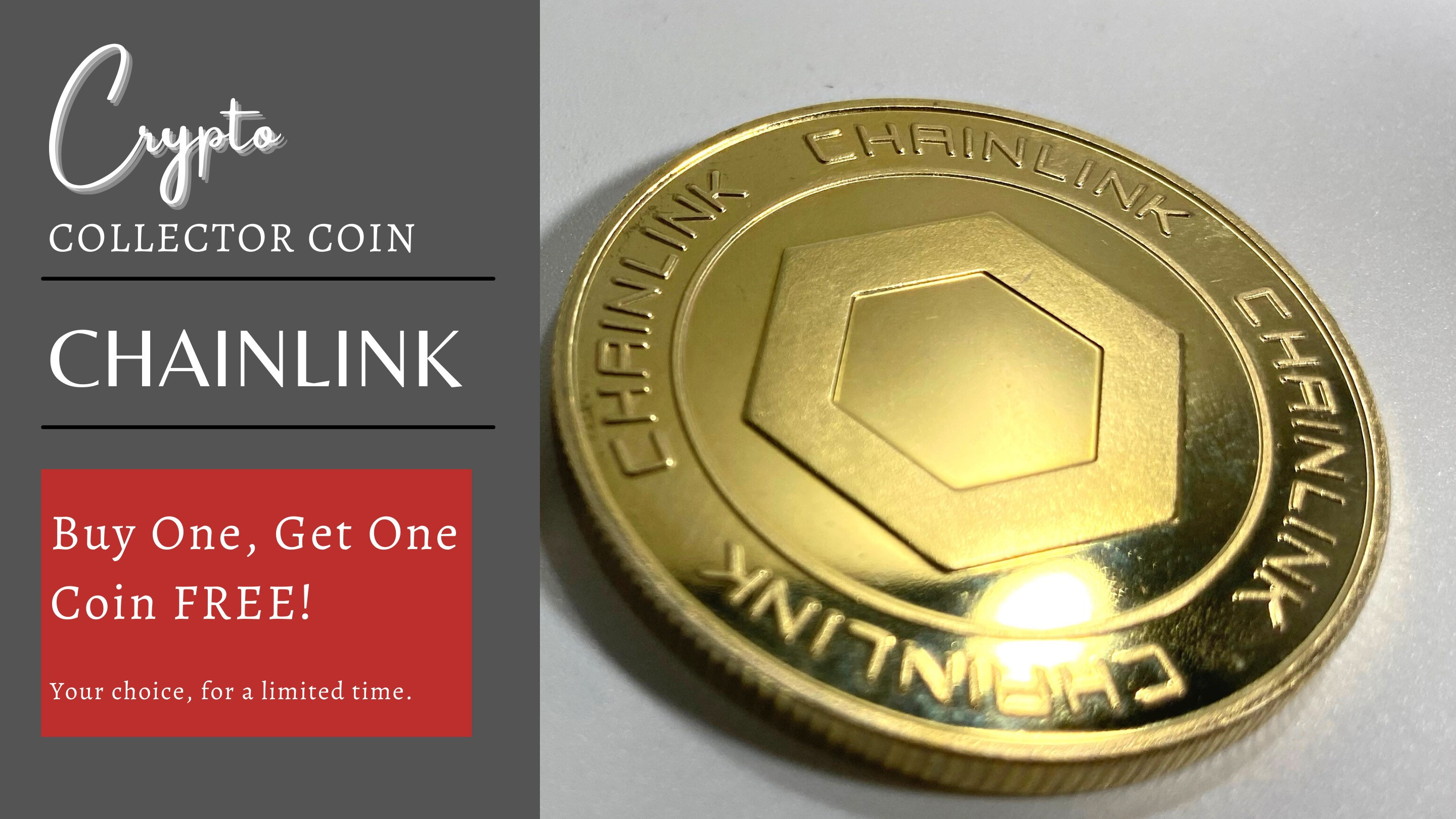 CHAINLINK COIN, LINK Coin, Cryptocurrency Commemorative Collectors Coin -  Iron With Gold/silver Plating - Etsy Ireland