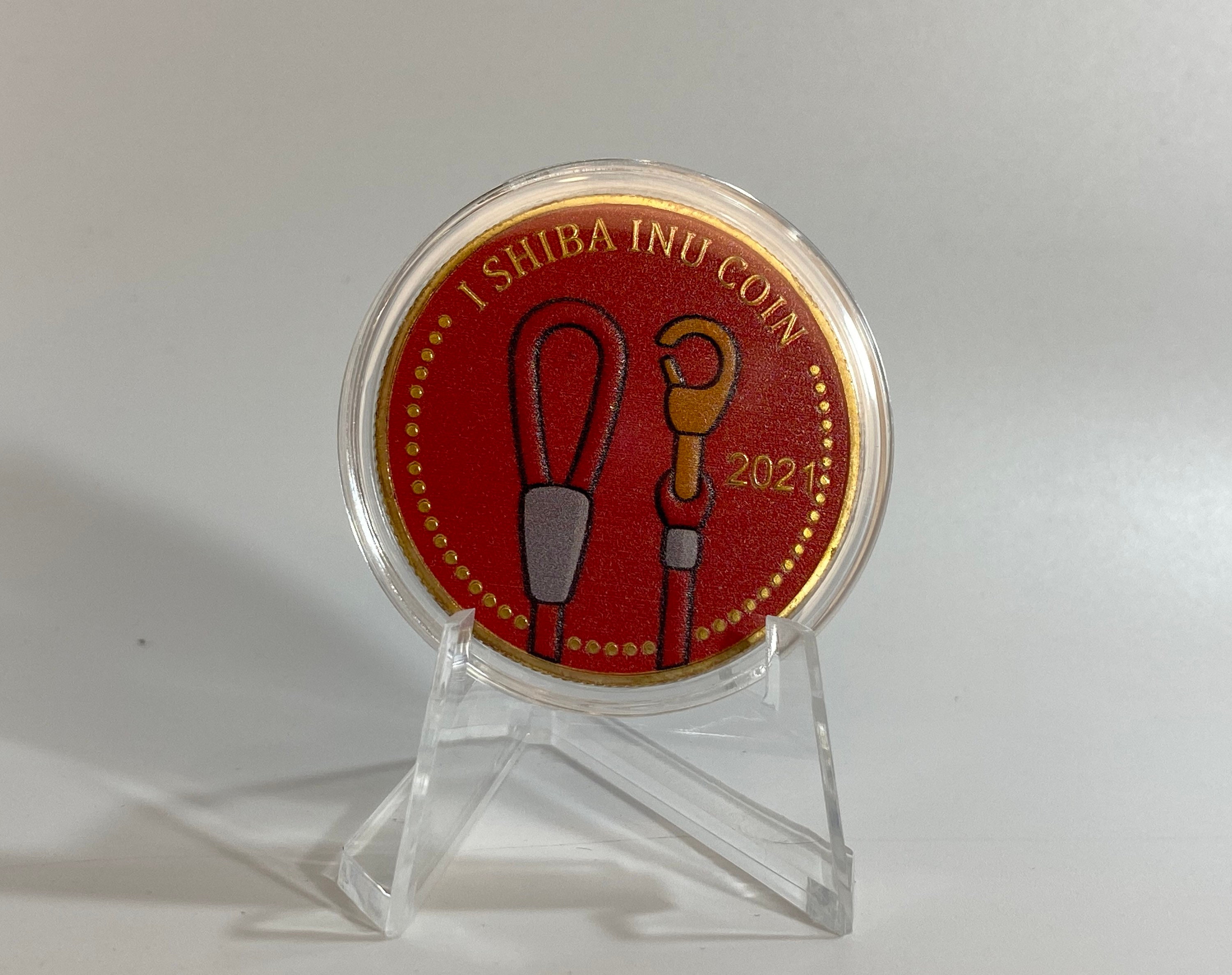 SHIBA COIN, Criptovaluta Commemorativa Da Collezione Moneta - Ferro con  placcatura oro/argento - Etsy Italia