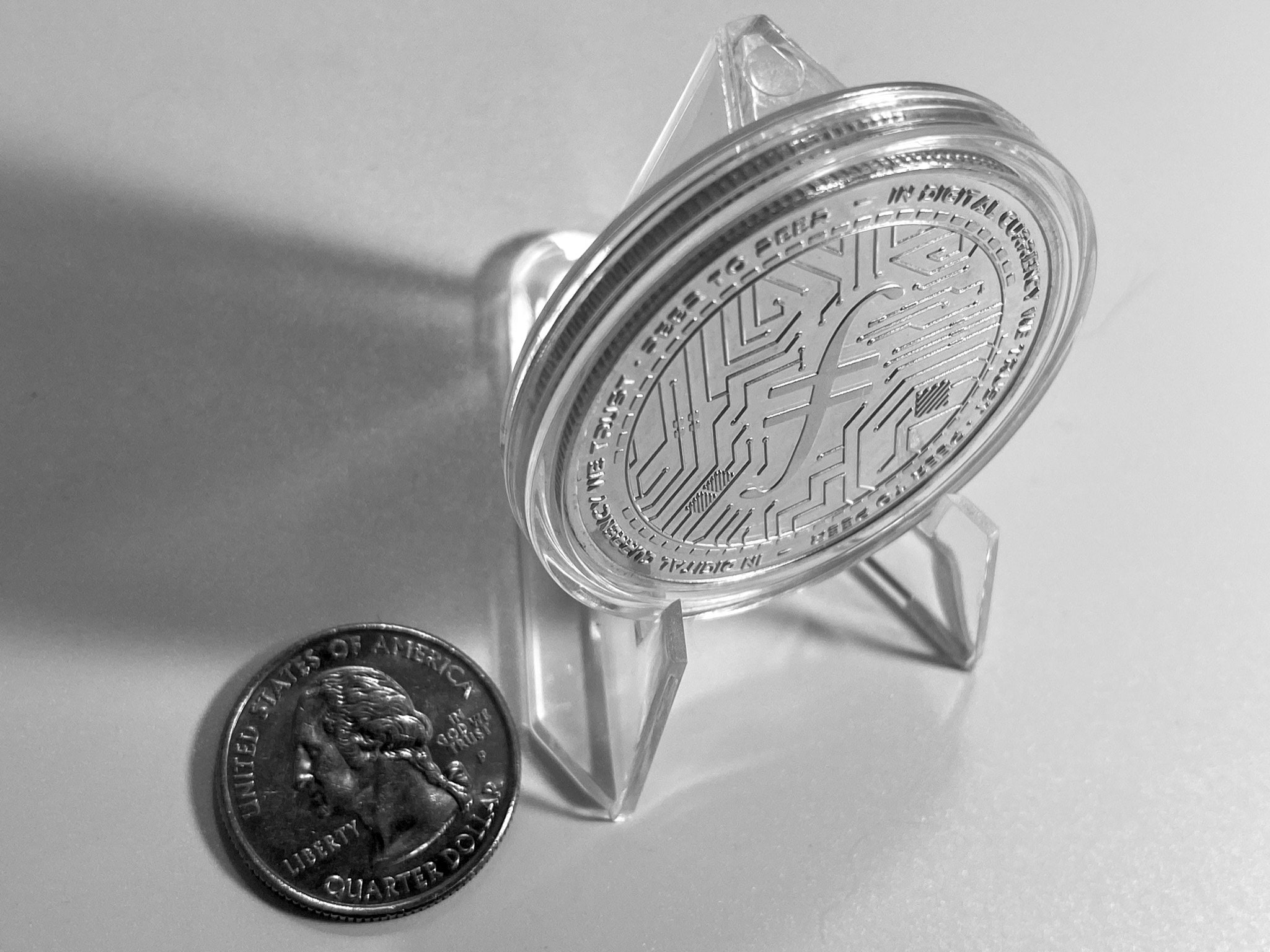 FILECOIN MÜNZE, FIL Münze, Gedenkmünze Mit Gold/Versilberung - Etsy.de