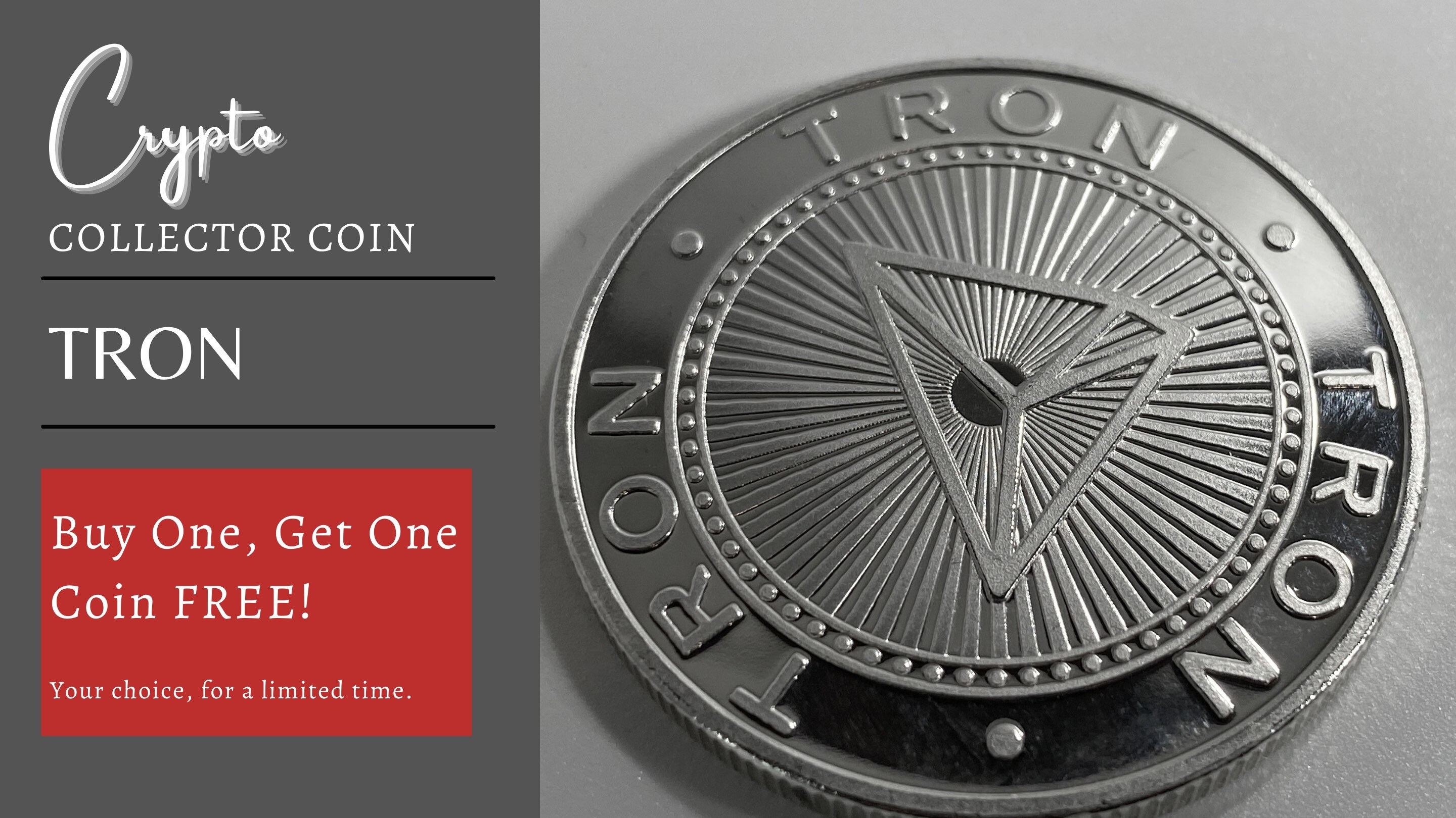 TRON COIN, TRX Coin, Tron Coin, Crypto-monnaie Commémorative Collectors  Coin - Fer avec placage or / argent - Etsy France