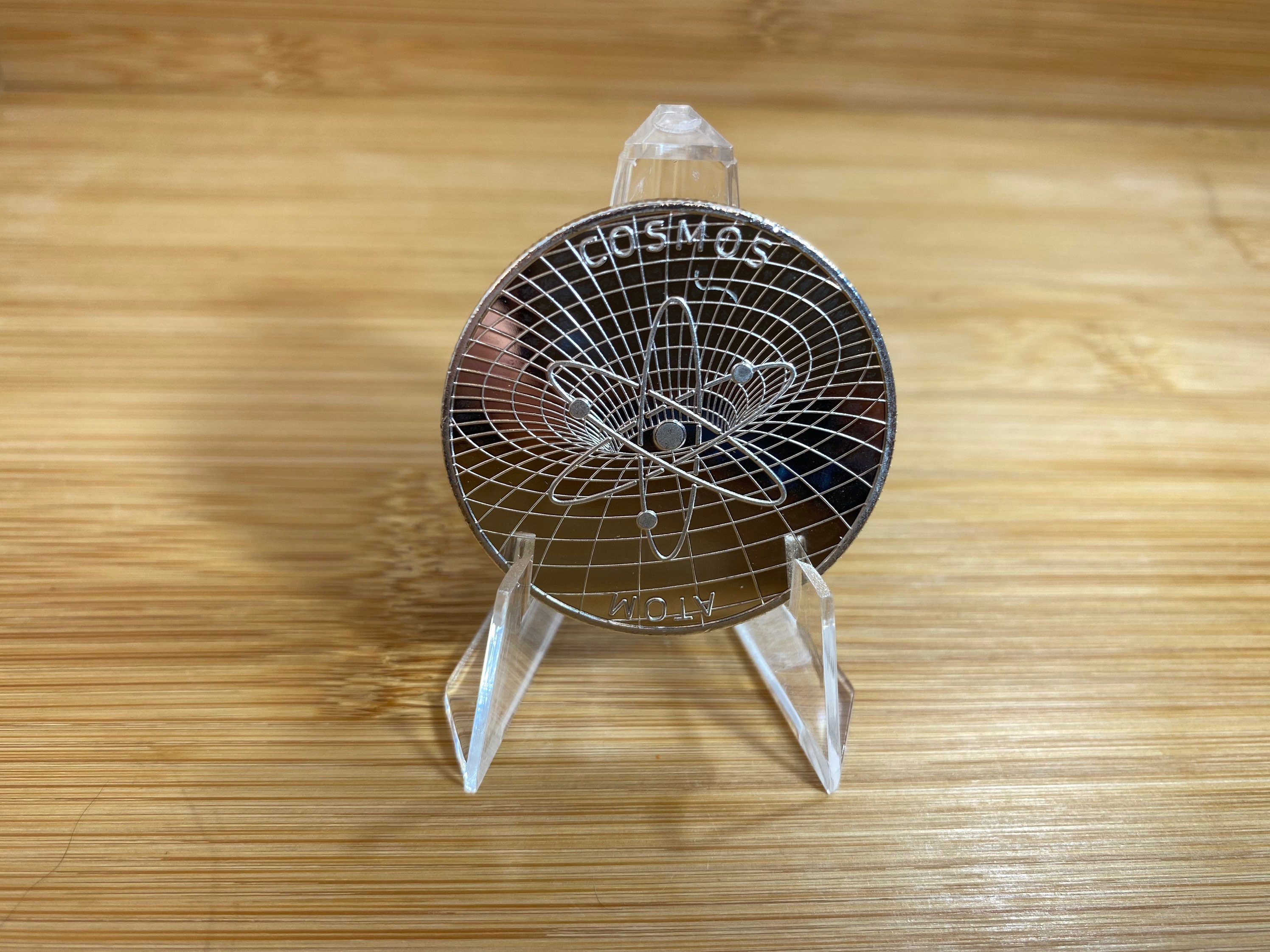 COSMOS COIN, ATOM Coin, Crypto-monnaie Commémorative Collectors Coin - Fer  avec placage or/argent - Etsy Canada