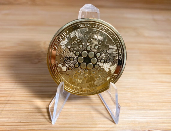 CARDANO COIN, ADA Coin, Cryptocurrency Commemorative Collectors 