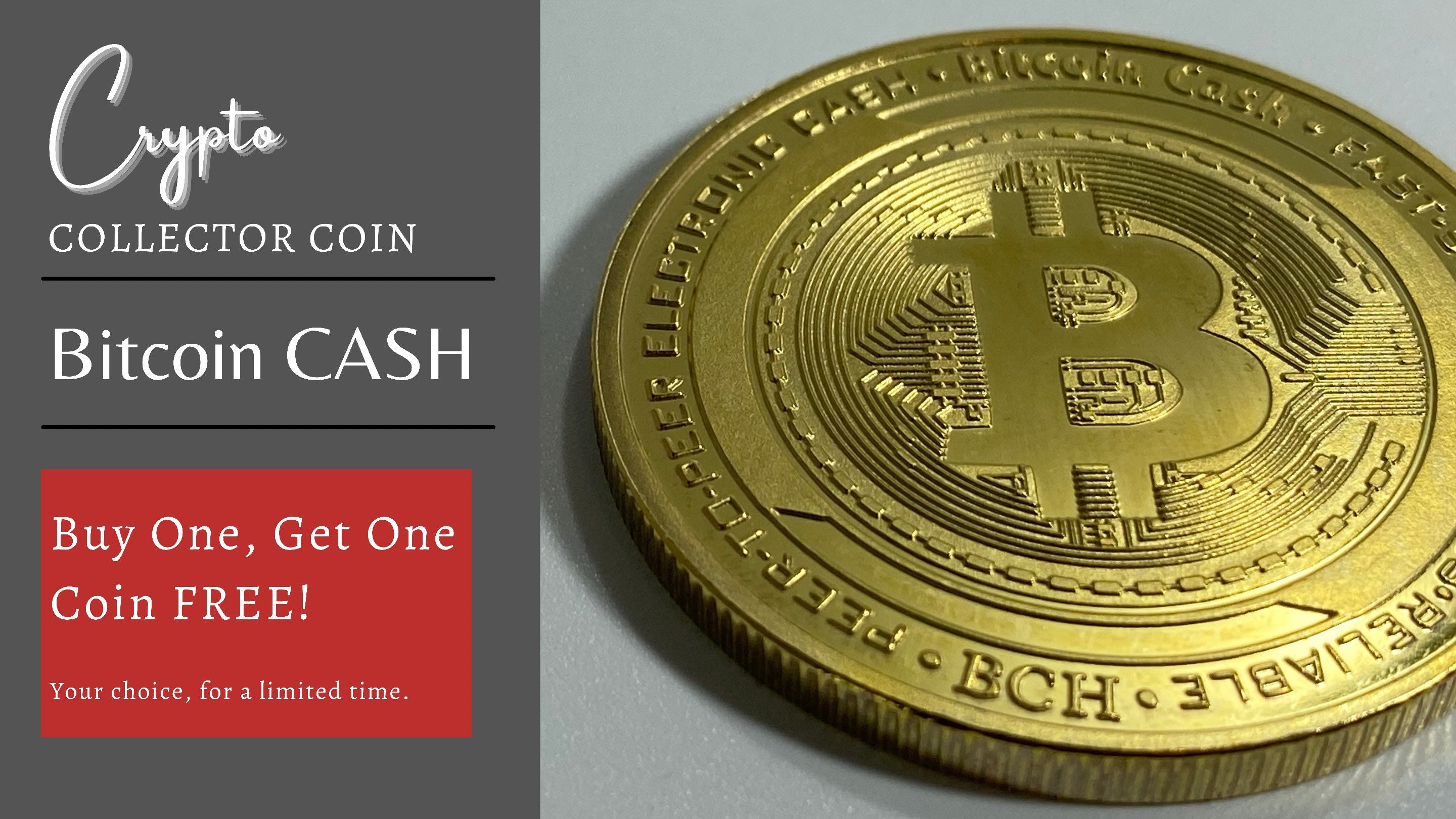 BITCOIN CASH Coin, BCH Coin, Cryptocurrency Commemorative Collectors Coin -  Iron With Gold/silver Plating - Etsy Ireland
