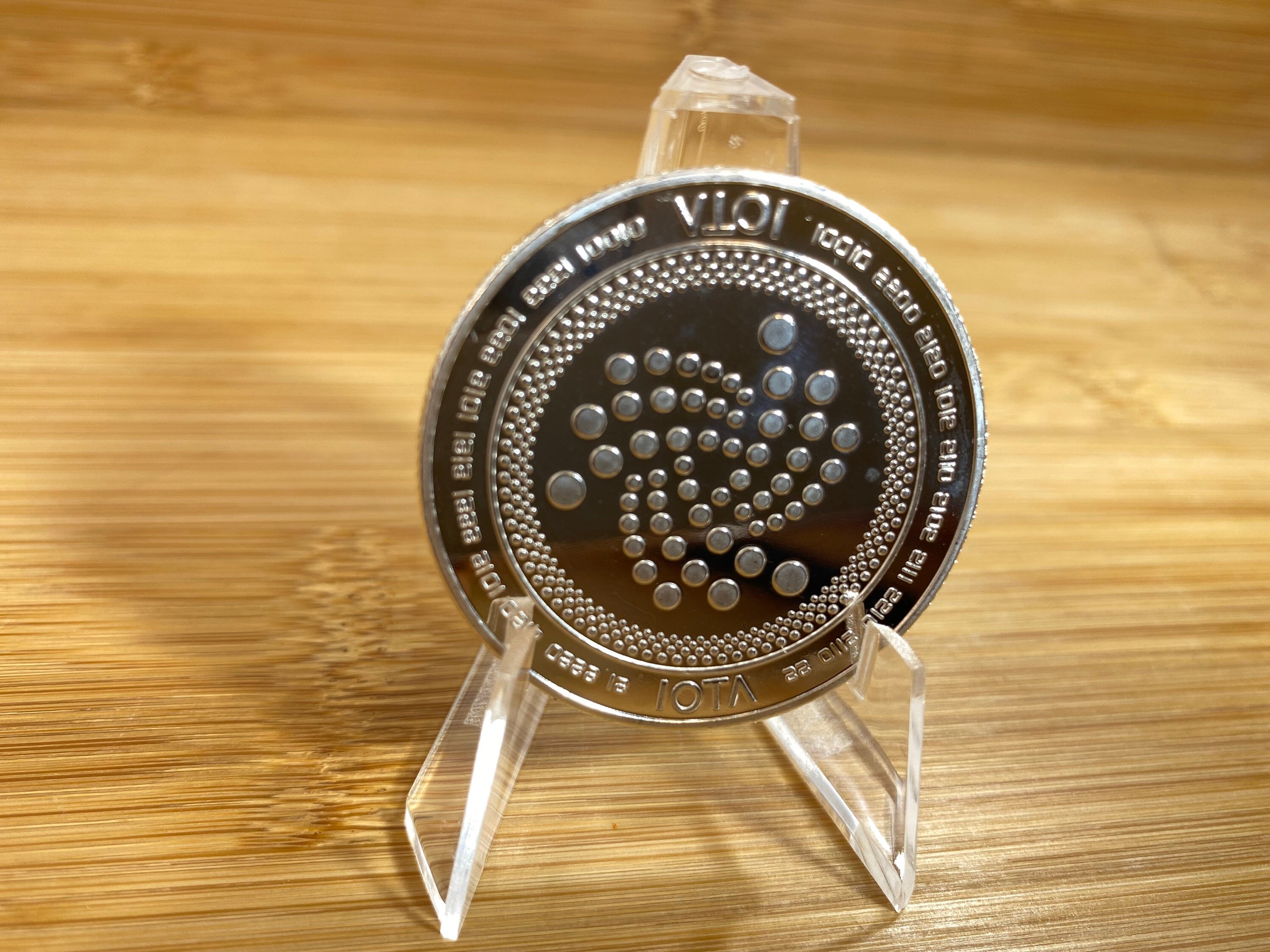 IOTA コイン、暗号通貨記念コレクターコイン - 金/銀メッキ鉄 - Etsy 日本