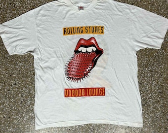 Vintage 1994 Rolling Stones Some Girls Tour All Over Print T-Shirt
