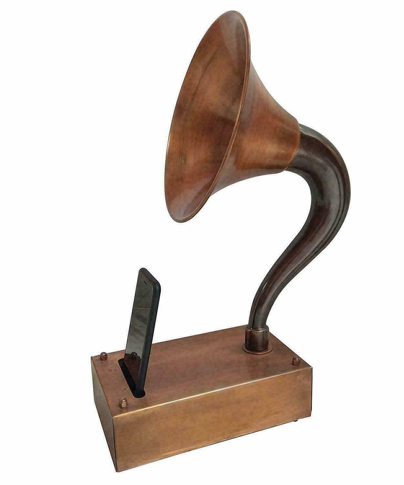 Antique Gramophone for I Phone Mobile Wireless Outdoor Musical Etsy