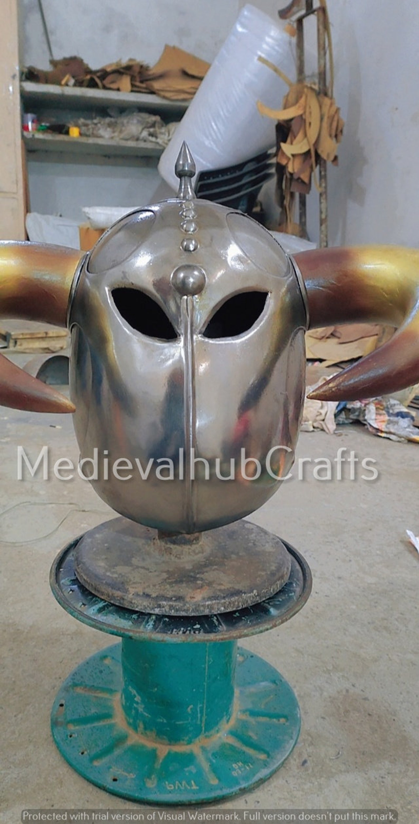 Medieval Death Dealer Helmet Metal Steel With Liner And Chin Etsy medieval-death-dealer-helmet-metal-steel-with-liner-and-chin-etsy