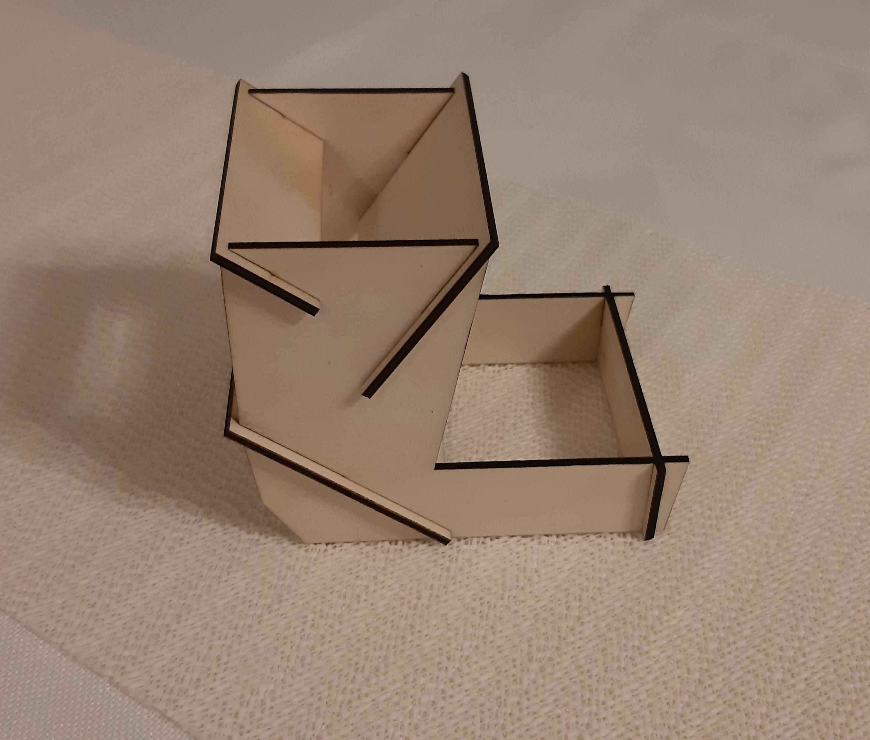 EASY Dice Tower SVG Dxf PDF Easy to Laser Cut Vector Etsy