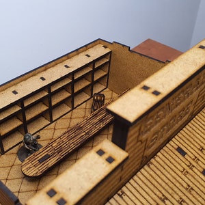 Wild West General Store project for laser cutting xtool lightburn files for laser