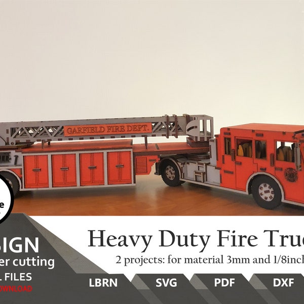 Truck Model Laser - Etsy