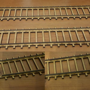 Wild West Freight Wagon + Rails: Files for Laser Cut (28mm-34mm Scale ...