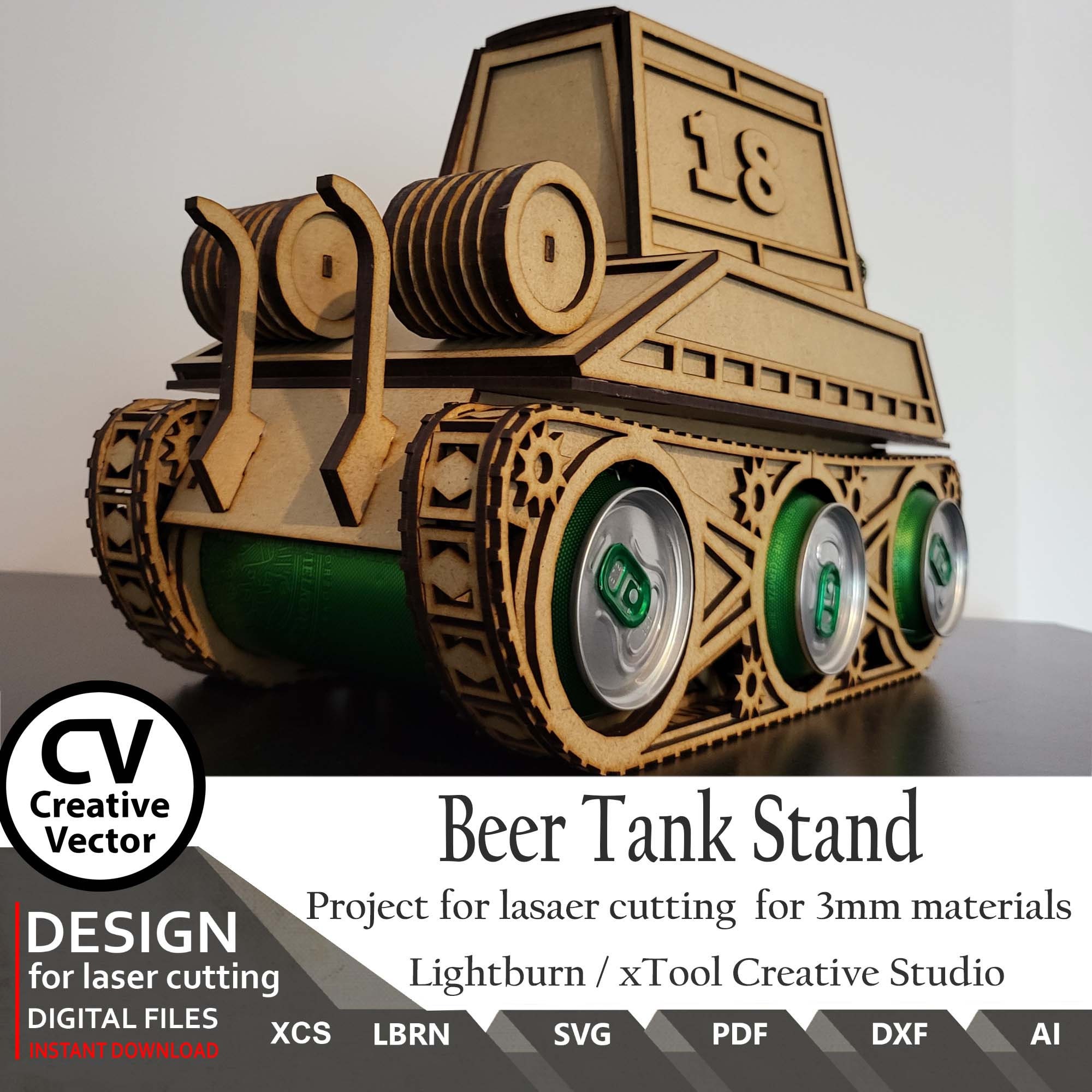 MB96 LASER TANK 1/50 MB96レーザータンク ガレージキット MB96 LASER