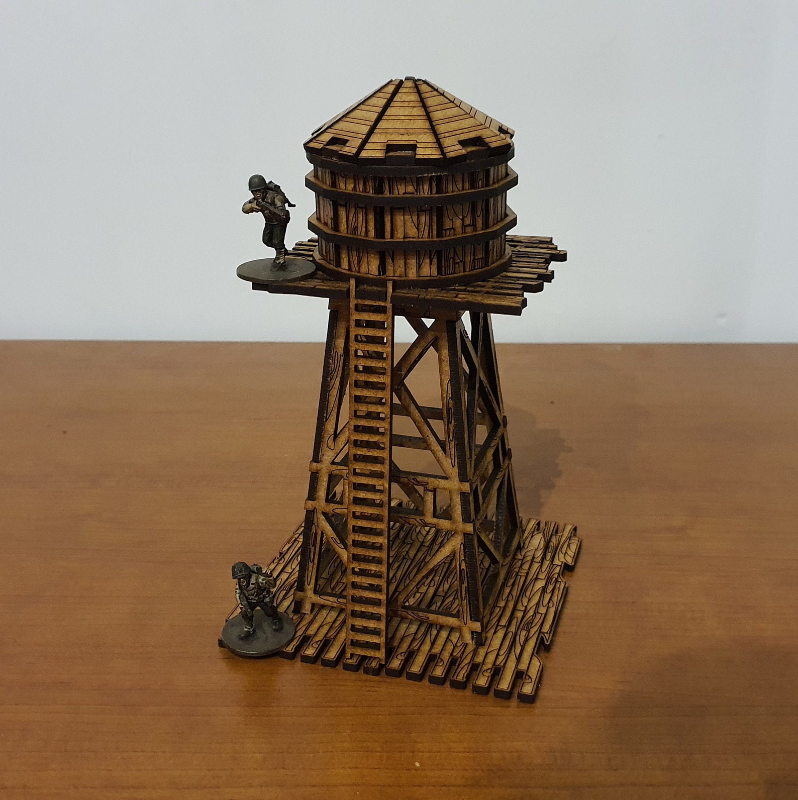 Wild West Water Tower Files for Laser Cut : 28-34mm Scale (digital ...
