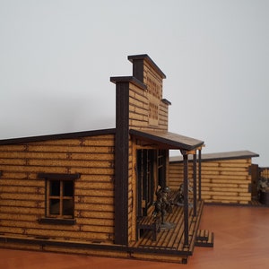 Wild West General Store project for laser cutting xtool lightburn files for laser