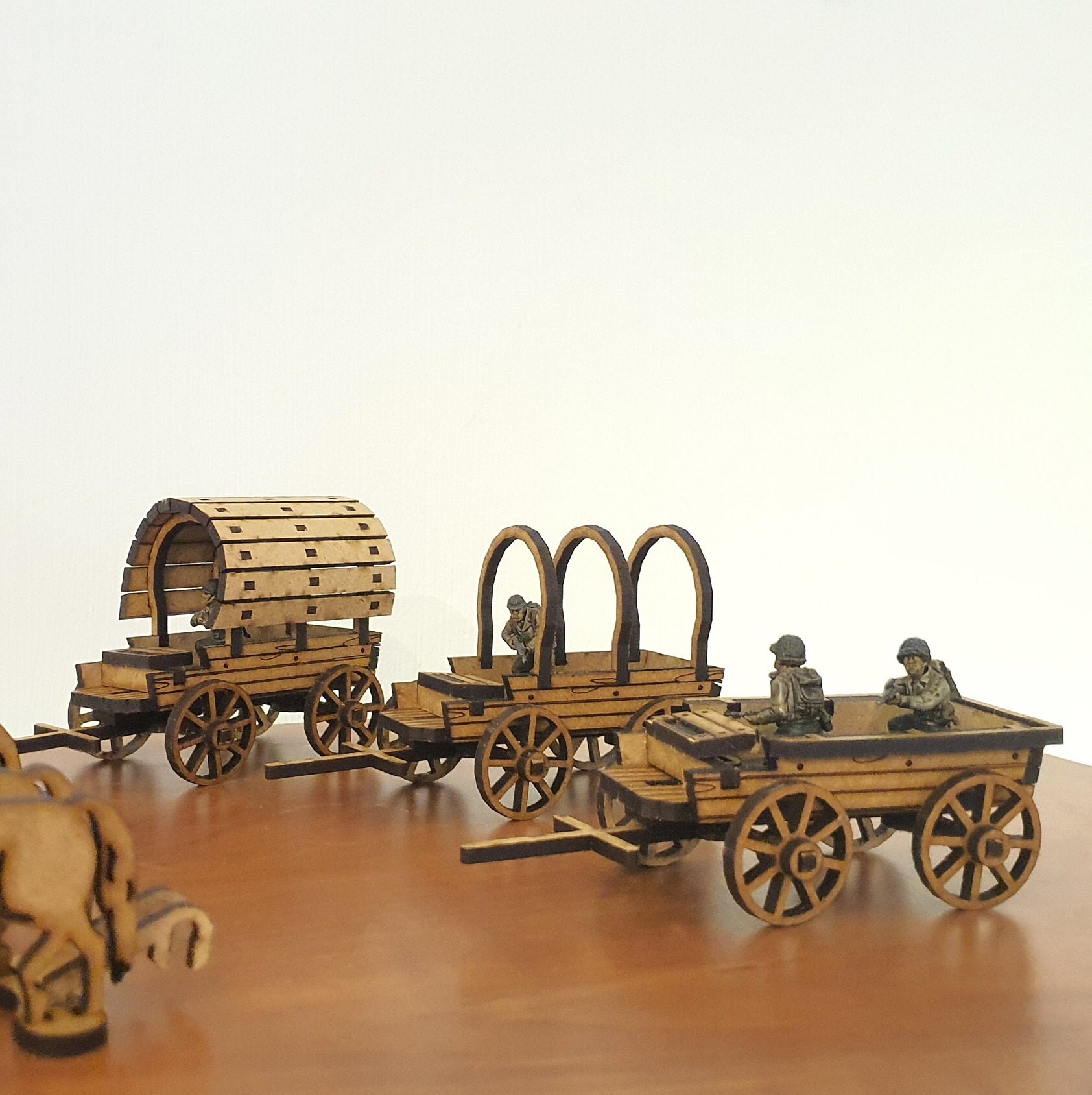 Wild West Wagon Files for Laser Cut : 3D Miniatures (digital Download ...