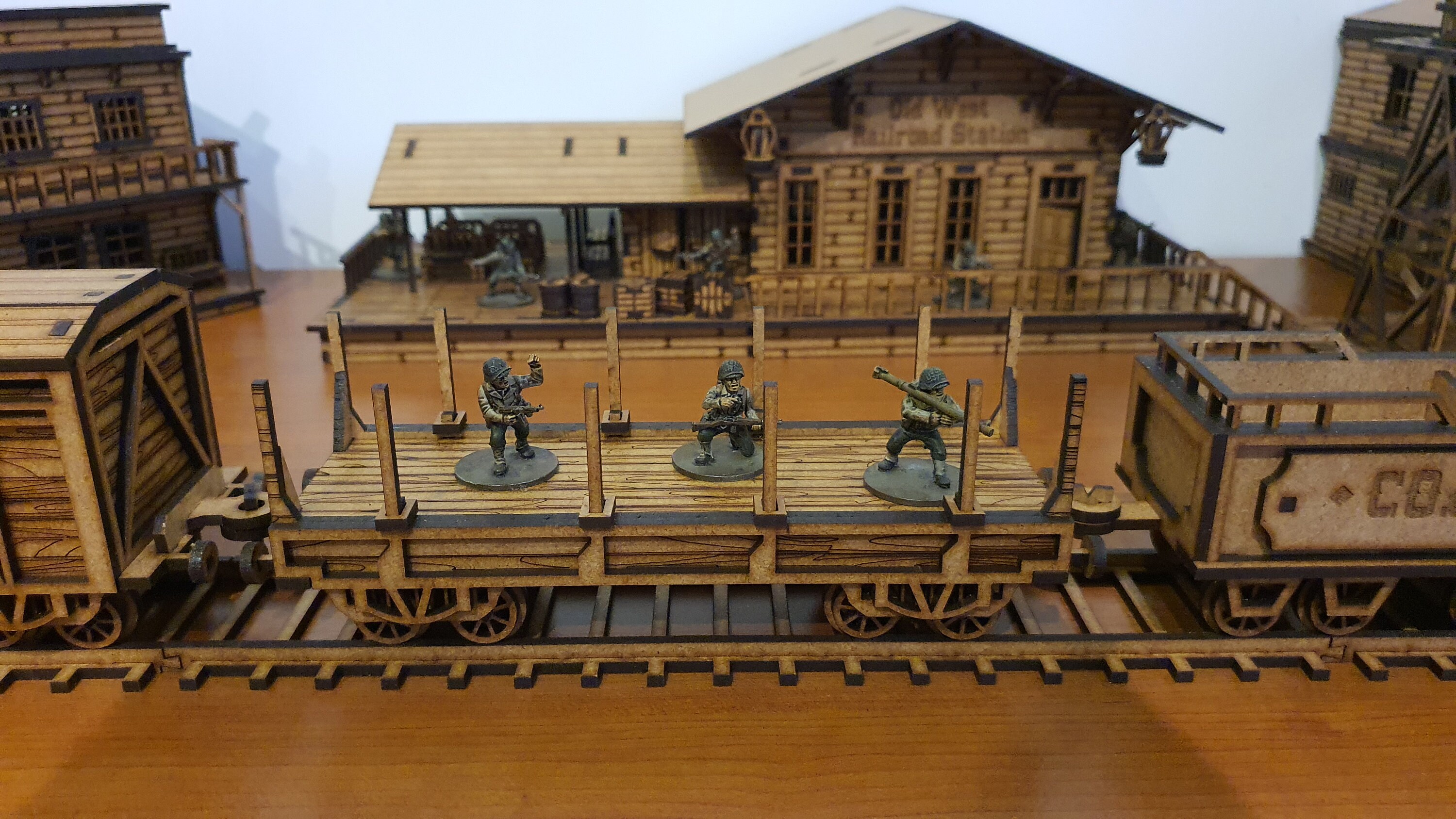 Wild West Freight Car Vol 2 Files for Laser Cut (28-34mm Scale) - Etsy