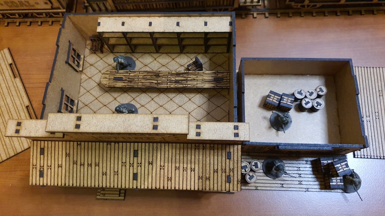 Wild West General Store project for laser cutting xtool lightburn files for laser