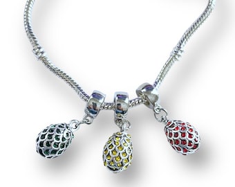 Dragon Egg Dangle Charms fit Pandora