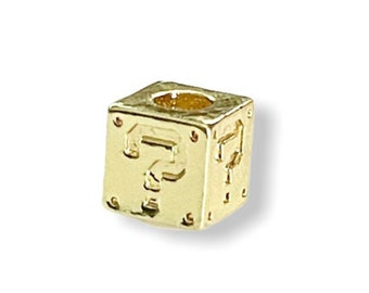 Mario Mystery Block Charm