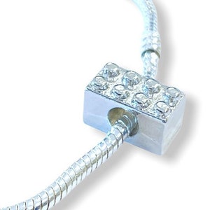 Building Brick Charm fits Pandora