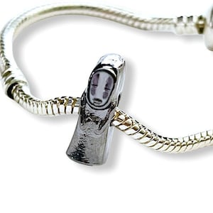 Faceless Spirited Ghost Man Charm