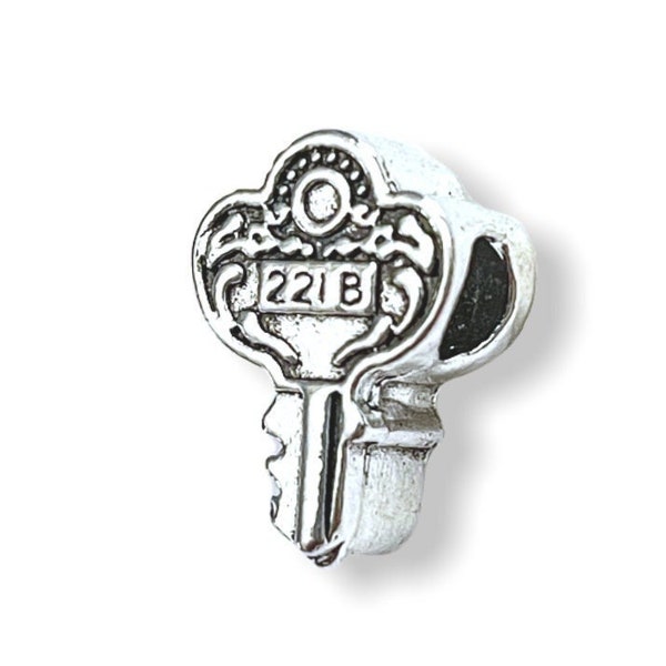 221b Key The Best Detective Charm