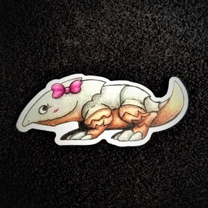 Bulette Cuddly Dungeon Darling Sticker