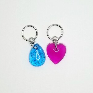 Handmade 90's Themed Charms for a Collar or Other Accessory – Small (2 Pack)